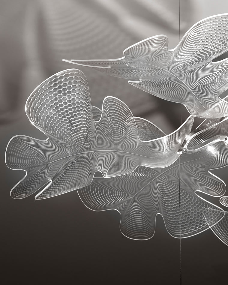 Diff Leaf Acrylic Pendant Light-DF2289