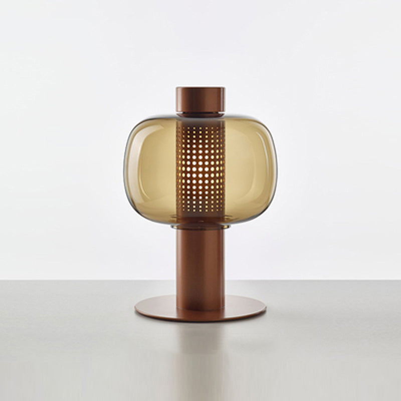 Diff Beautiful Cylinder Glass Table Lamp-DF8032