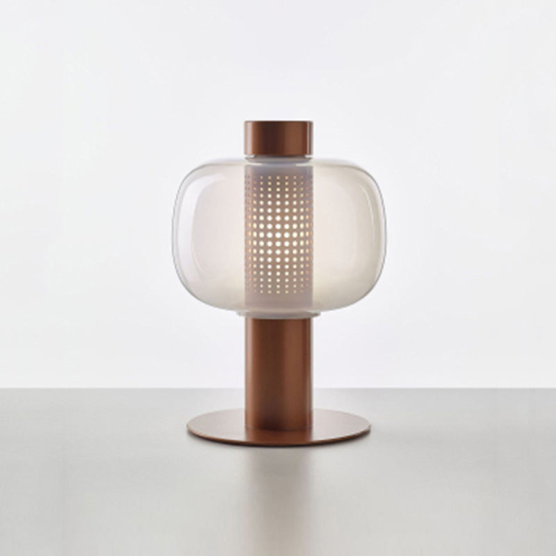 Diff Beautiful Cylinder Glass Table Lamp-DF8032