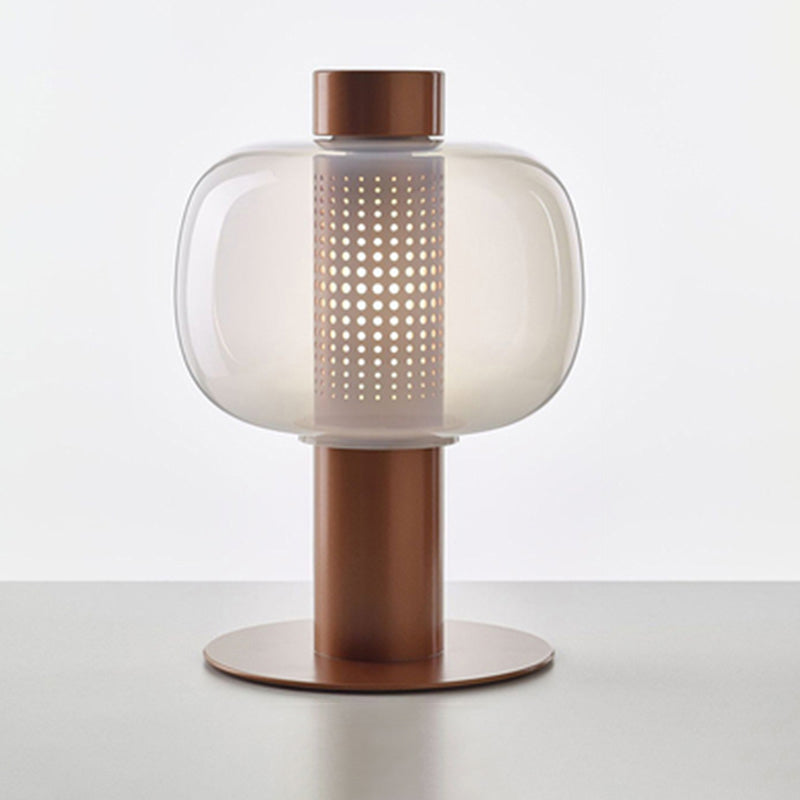 Diff Beautiful Cylinder Glass Table Lamp-DF8032