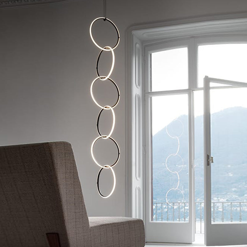 Diff Long Geometric Chandelier-DF2118