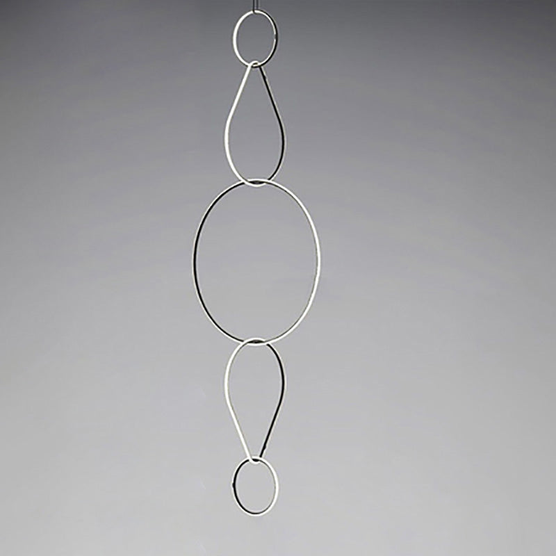 Diff Long Geometric Chandelier-DF2118