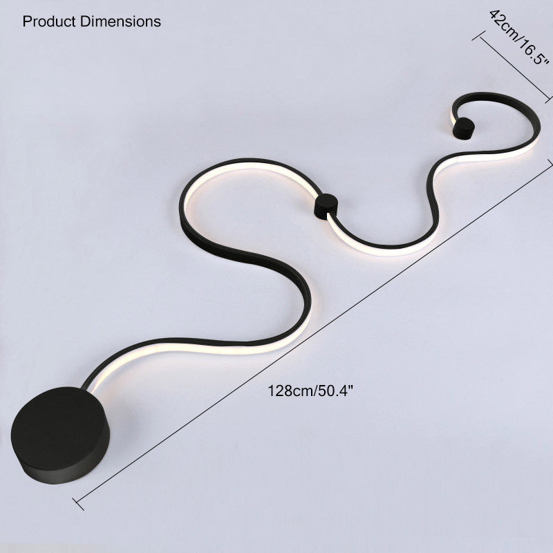 Diff Long Snake LED Wall Sconce-DF6017