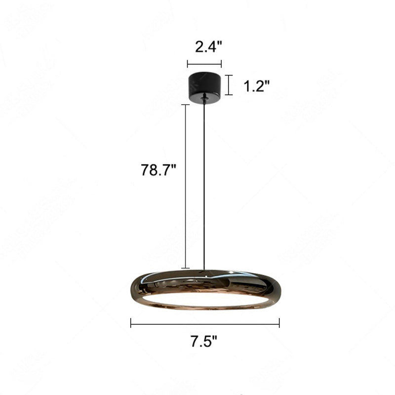 Diff 3 Light Disc Pendant Light-DF2015
