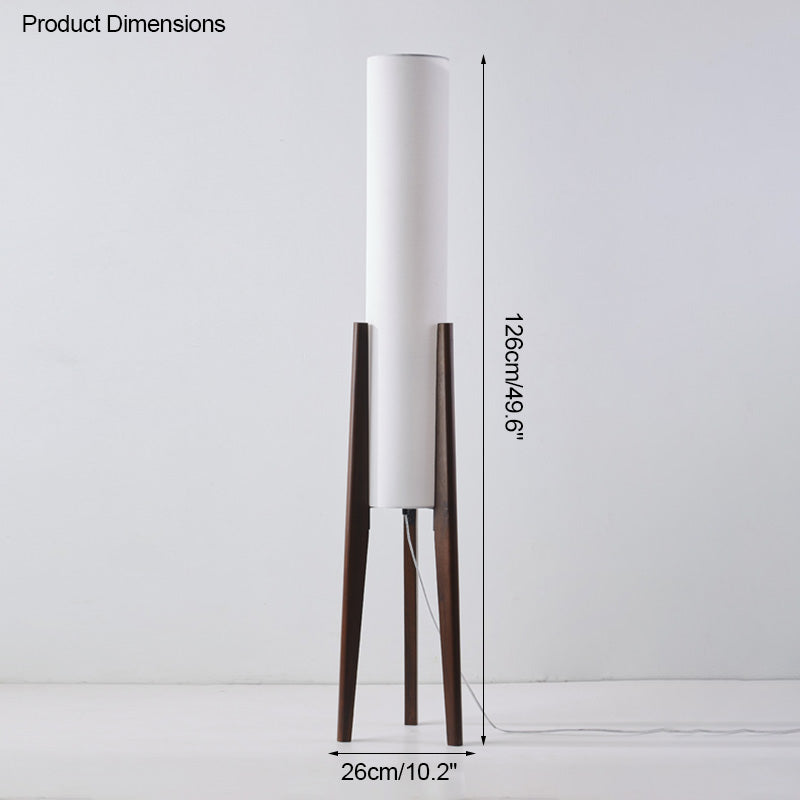 Diff Rocket Cylinder Tripod Floor Lamp-DF7045