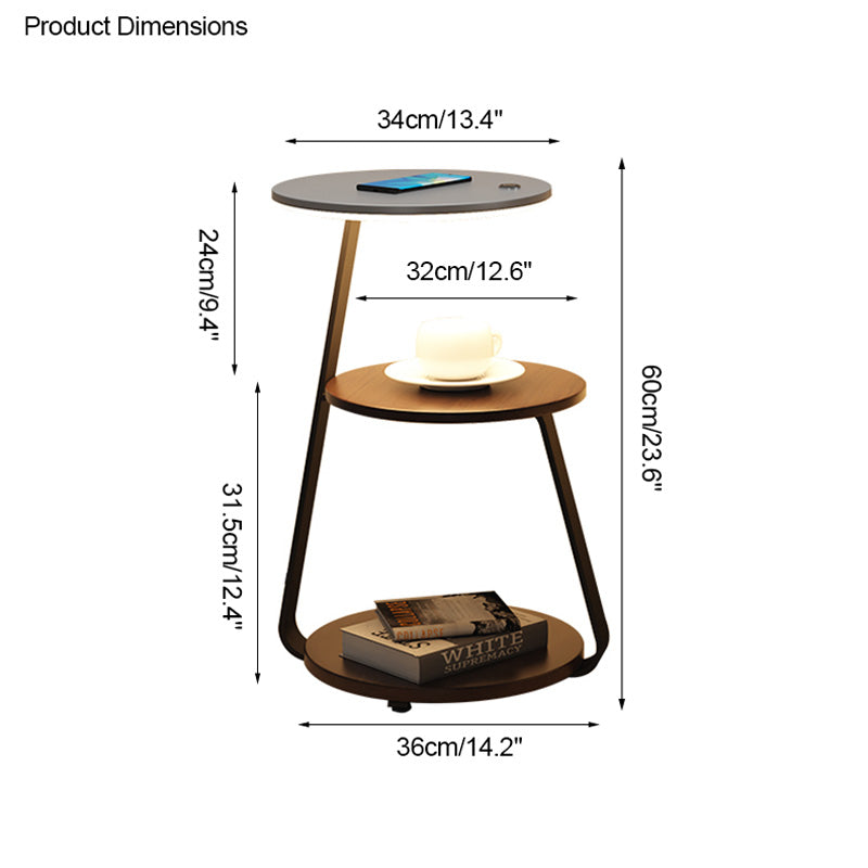 Diff End Table Floor Lamp-DF7049