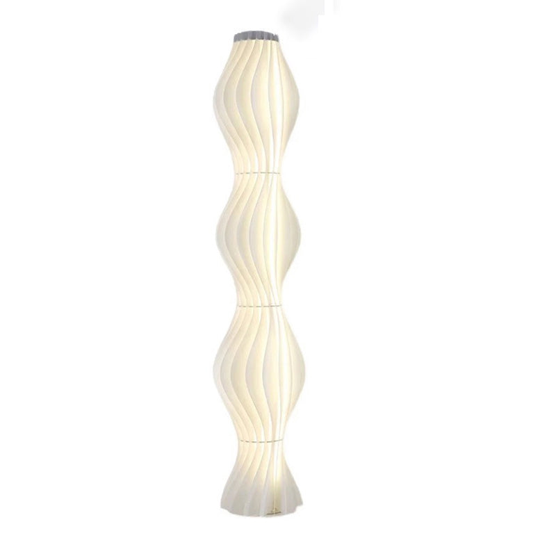 Diff Wavy Column Floor Lamp with Hue Dimmer-DF7074
