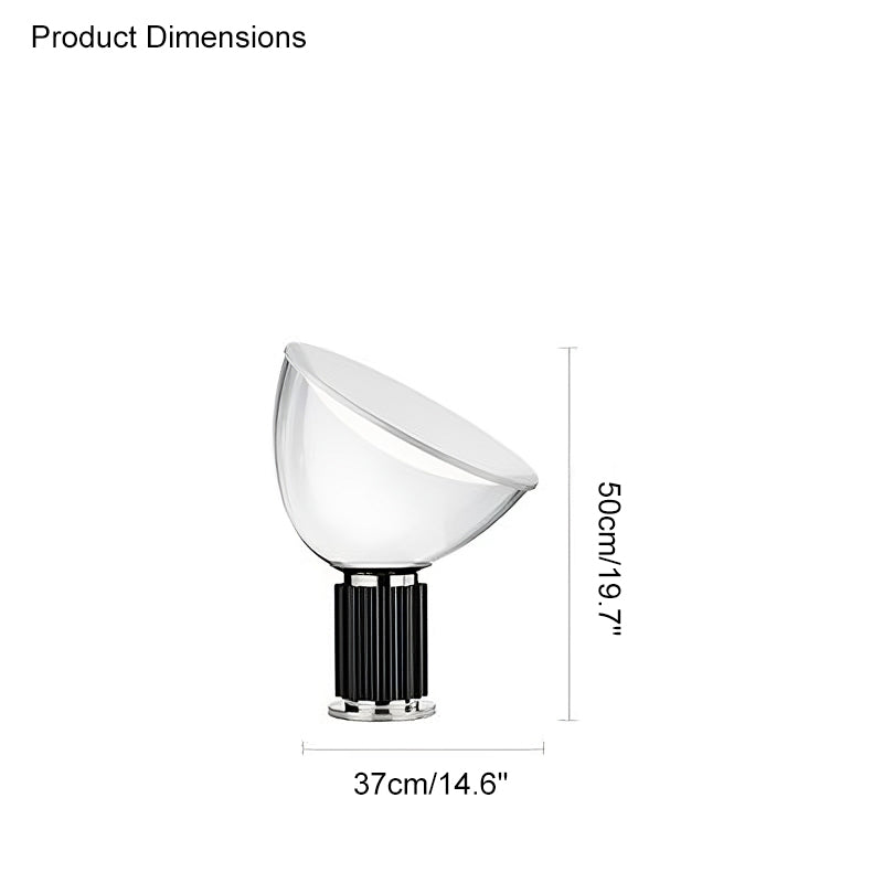 Diff Large Glass Table Lamp-DF8019