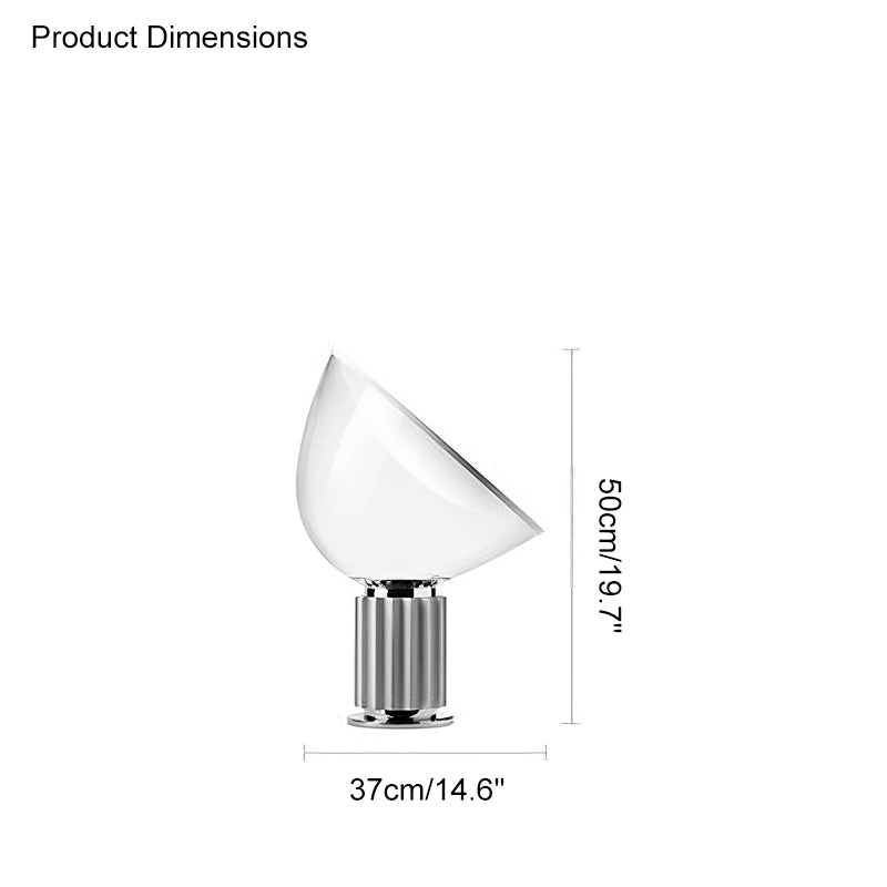 Diff Large Glass Table Lamp-DF8019
