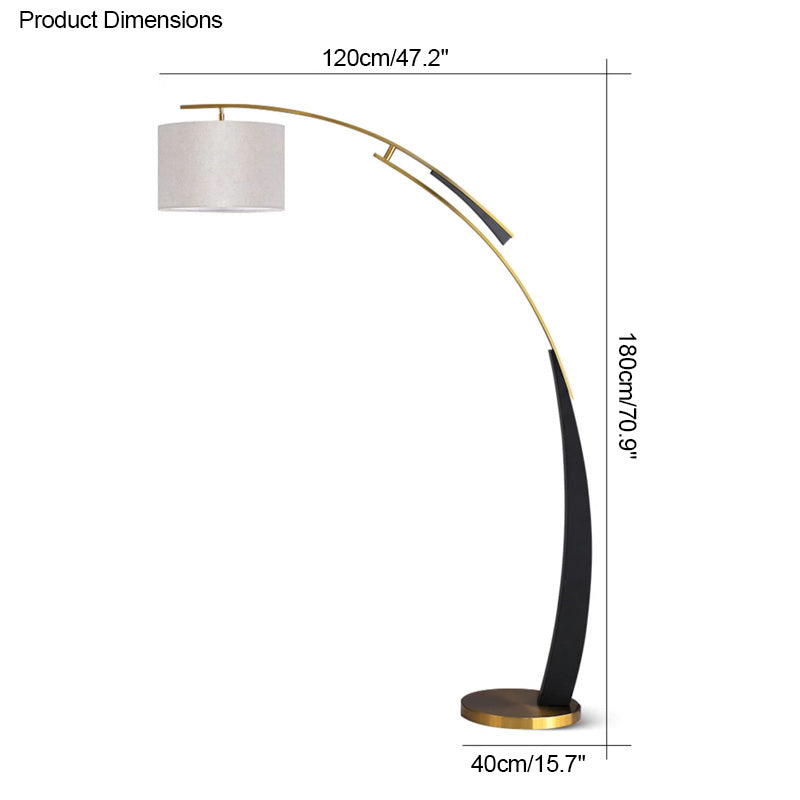 Diff Arc Floor Lamp-DF7038