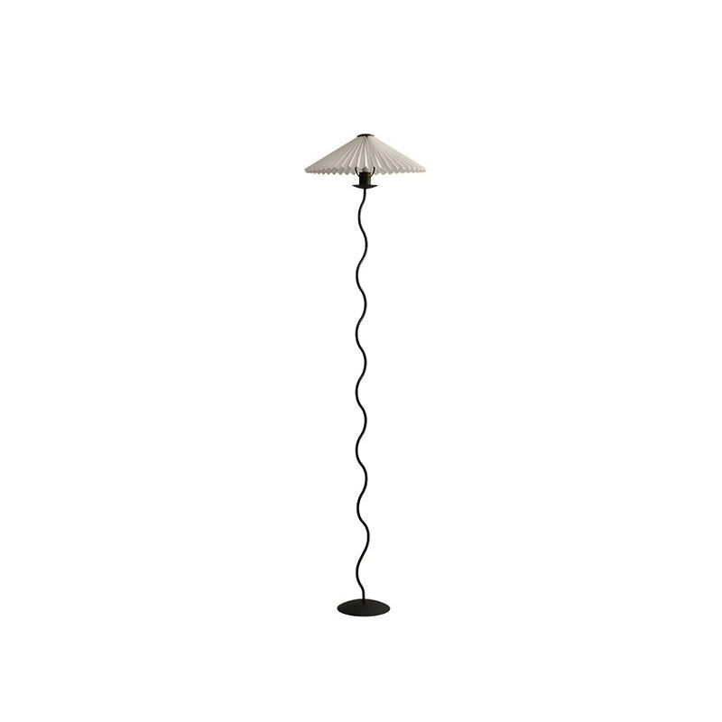 Diff Pleated Squiggle Floor Lamp-DF7011