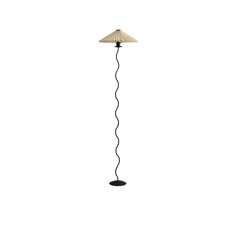 Diff Pleated Squiggle Floor Lamp-DF7011
