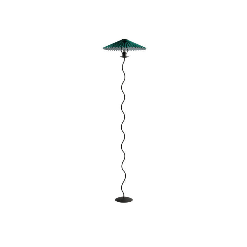 Diff Pleated Squiggle Floor Lamp-DF7011