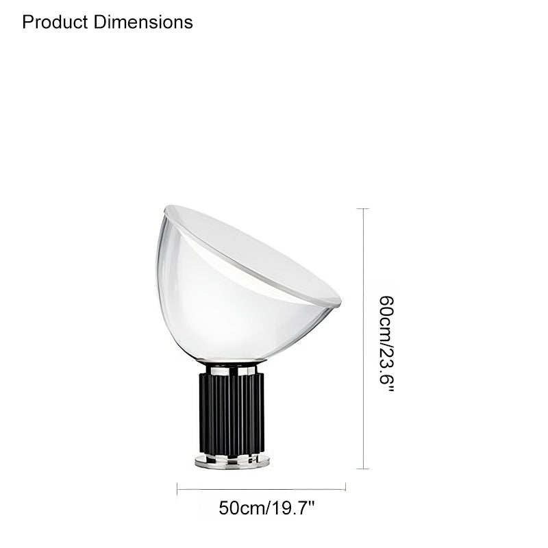 Diff Large Glass Table Lamp-DF8019
