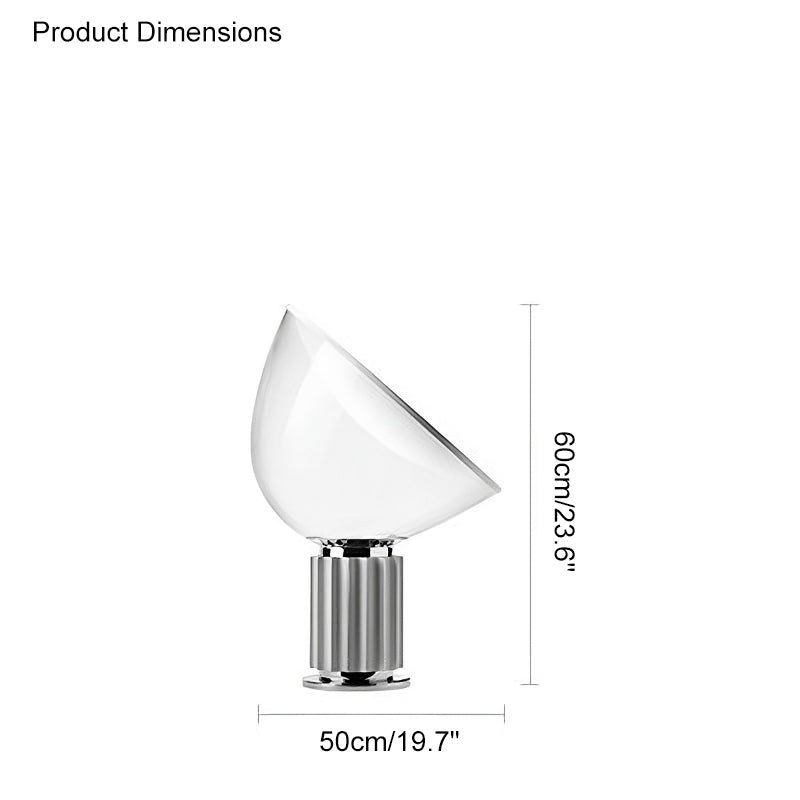 Diff Large Glass Table Lamp-DF8019