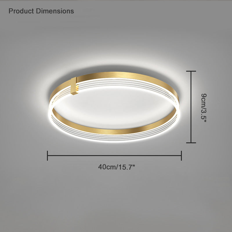 Diff Round Flush Mount Ceiling Light-DF1057