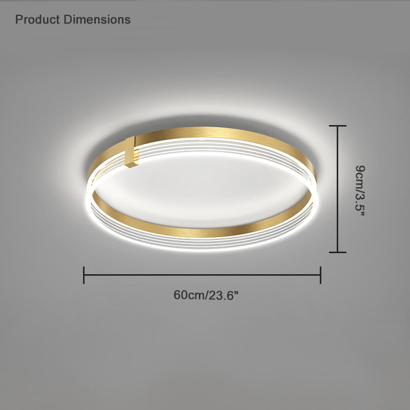 Diff Round Flush Mount Ceiling Light-DF1057