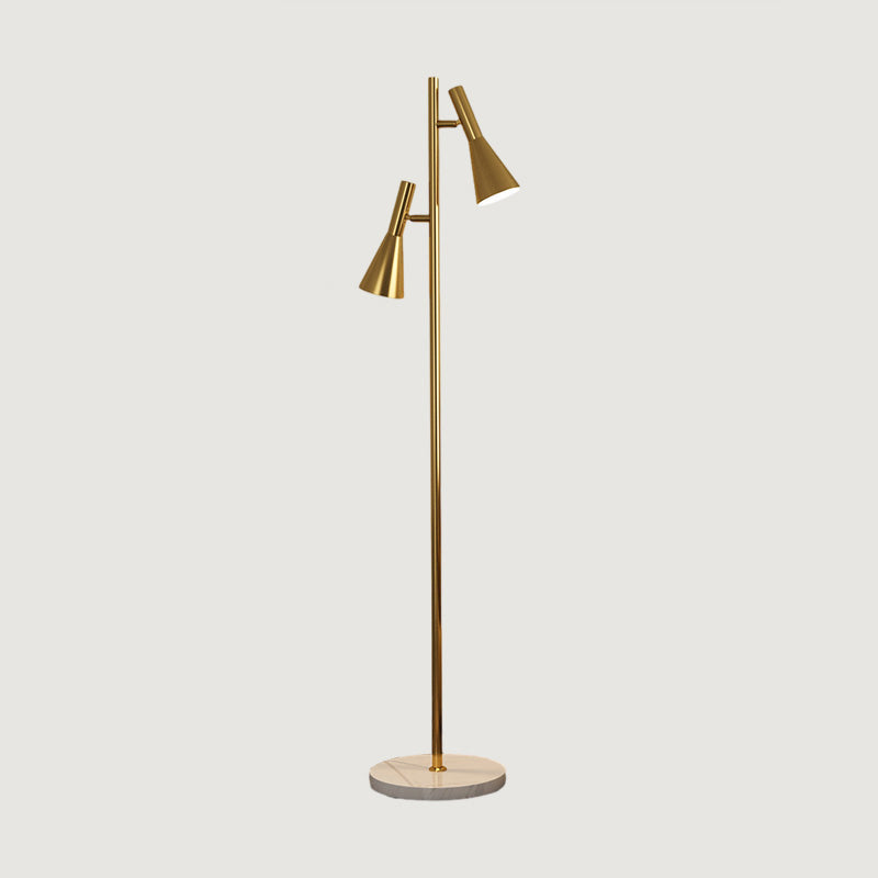 Diff 2-bulb Adjustable Pole Floor Lamp-DF7067