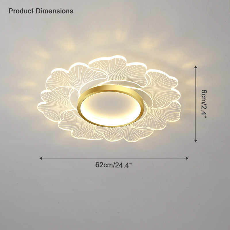 Diff Ginkgo Leaf Ceiling Light-DF1076