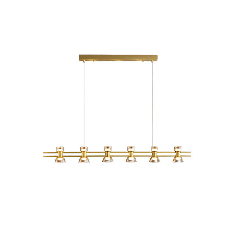 Diff Brass Linear Chandelier-DF2225