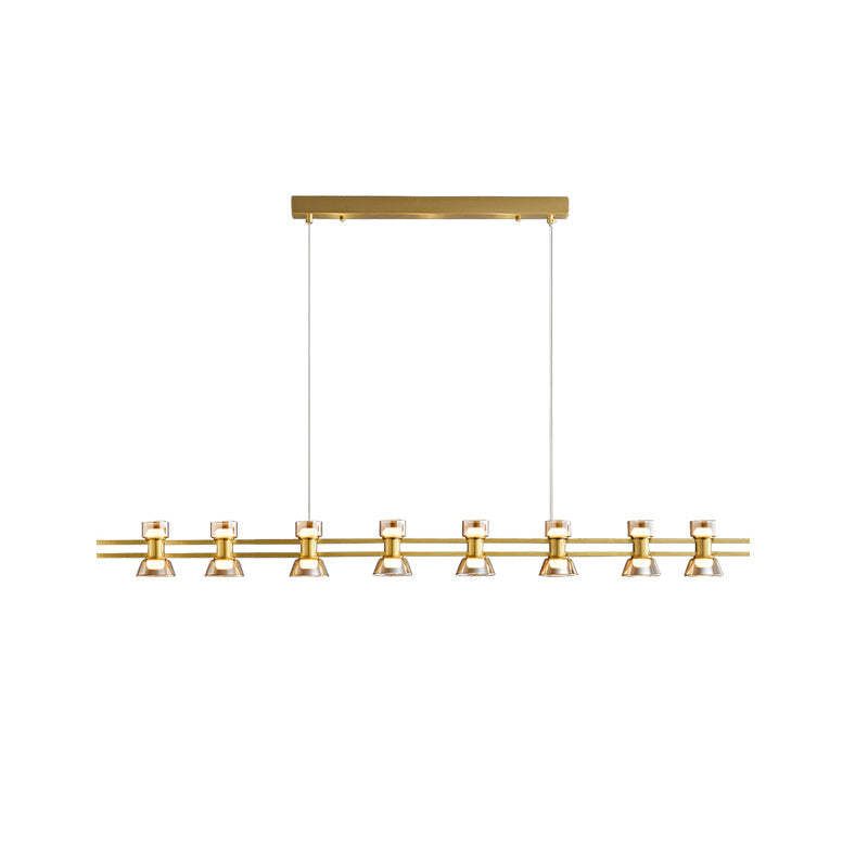 Diff Brass Linear Chandelier-DF2225