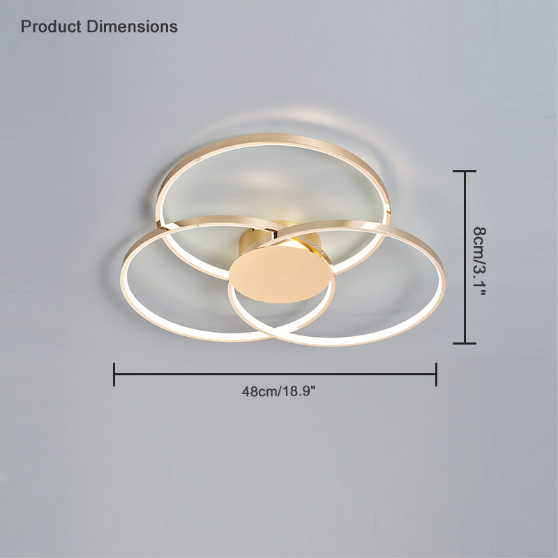 Diff 3 Circular LED Ceiling Light-DF1103