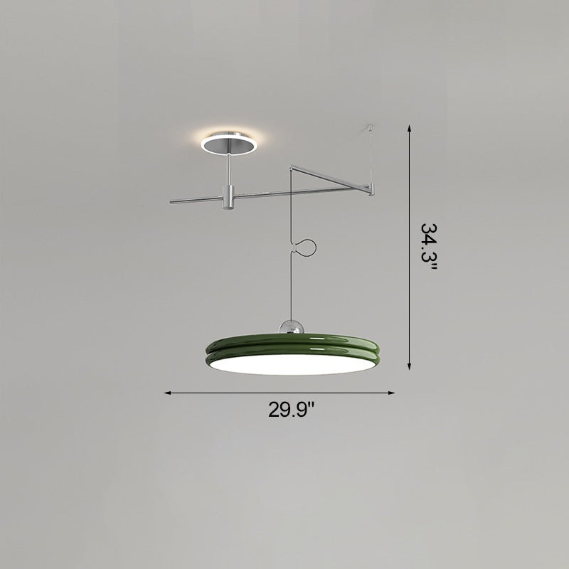 Diff Disc Offset Pendant Light-DF2251