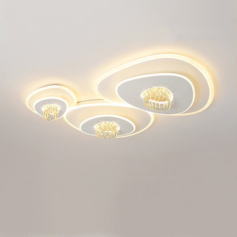 Diff Low Profile Crystal Ceiling Light-DF1092