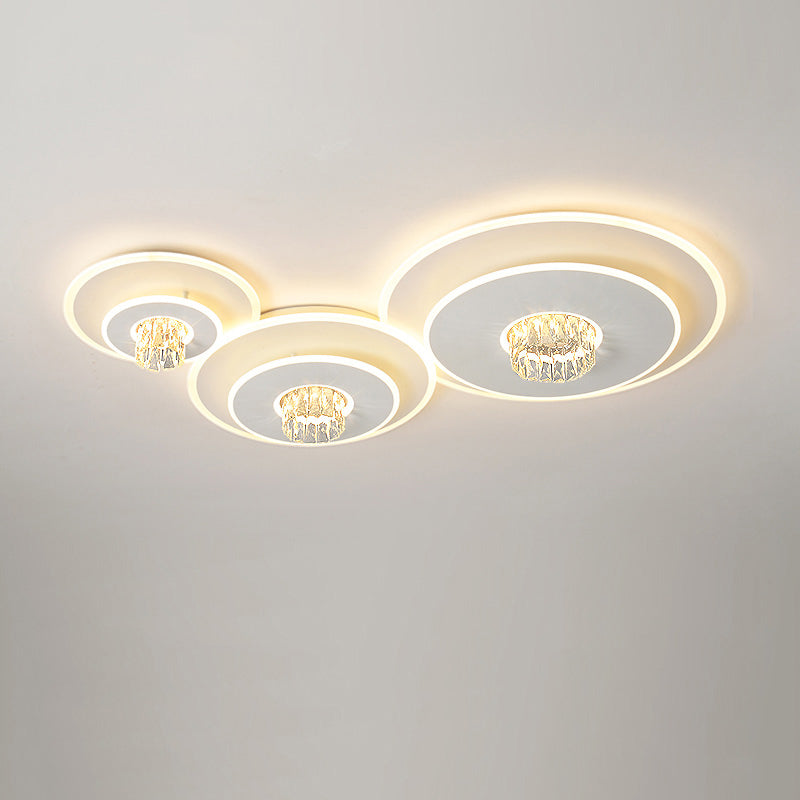 Diff Low Profile Crystal Ceiling Light-DF1092