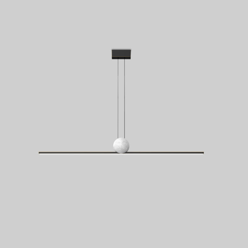Diff Marble Linear Pendant Light-DF2329