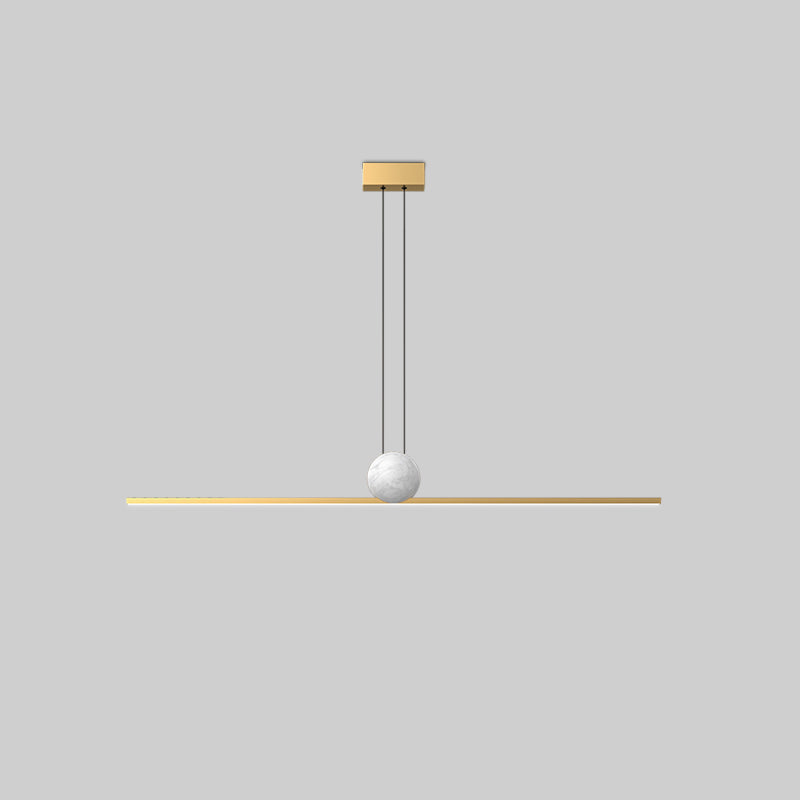 Diff Marble Linear Pendant Light-DF2329