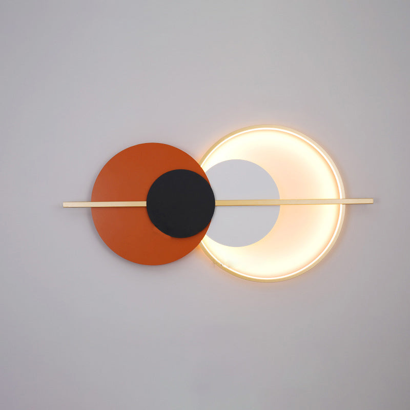 Diff Eclipse Round Wall Sconce-DF6090