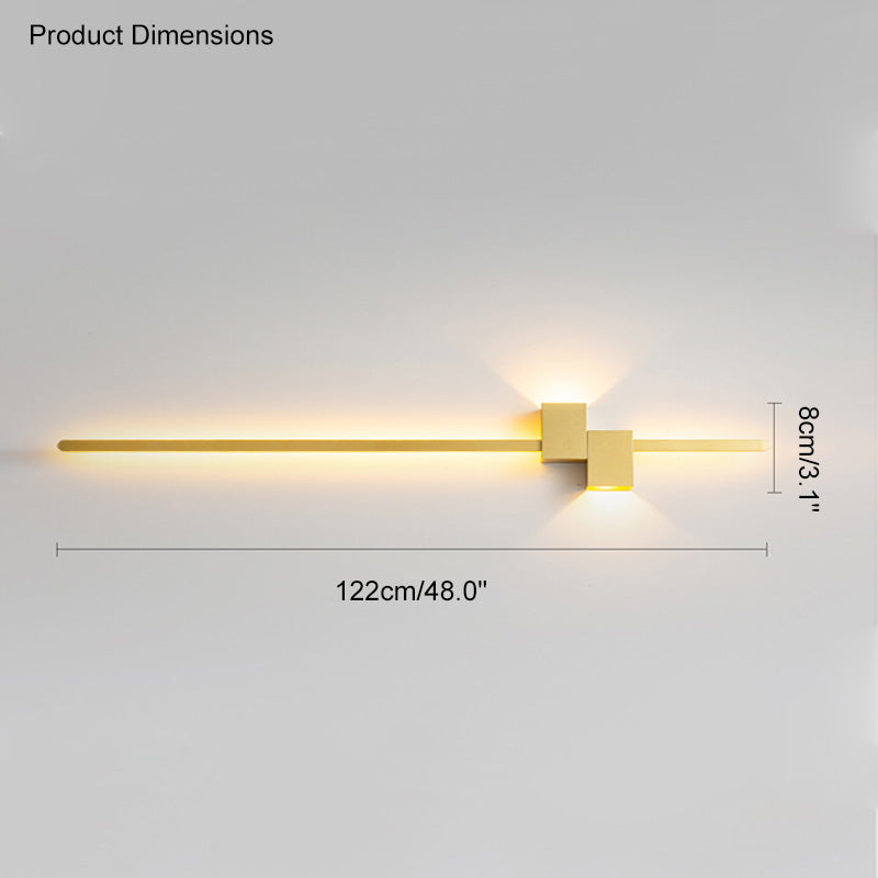 Diff Linear Up Down Wall Sconce-DF6004