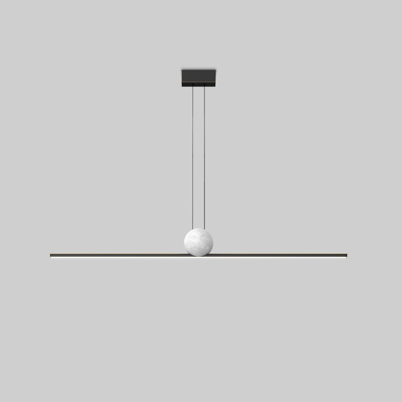 Diff Marble Linear Pendant Light-DF2329