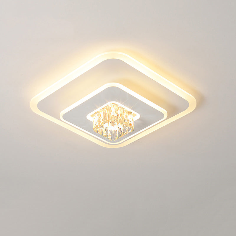 Diff Low Profile Crystal Ceiling Light-DF1092