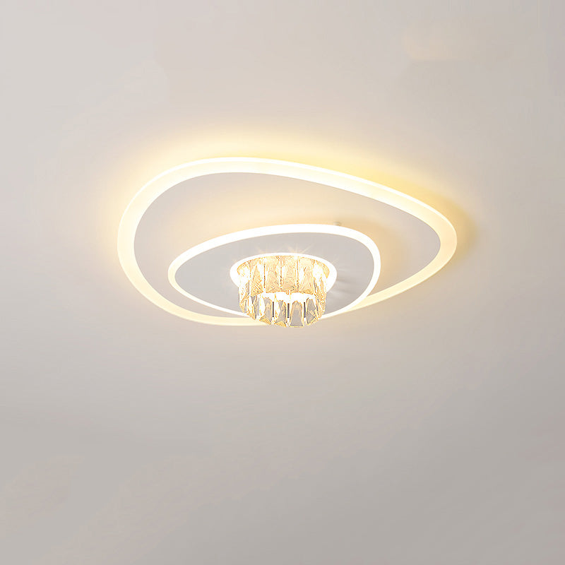 Diff Low Profile Crystal Ceiling Light-DF1092