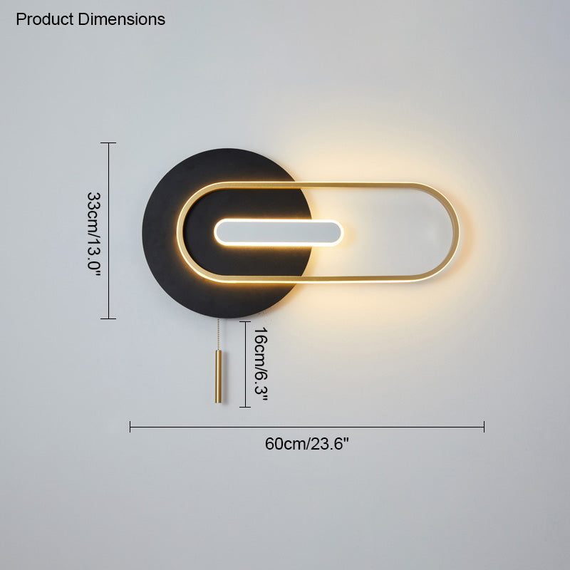 Diff Pull Chain Wall Sconce-DF6060