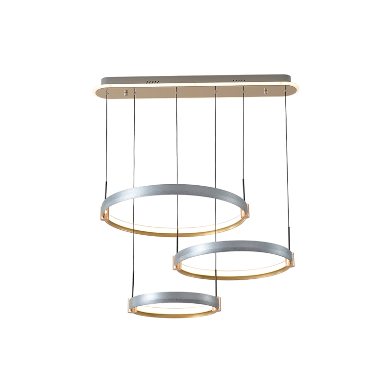 Diff Grey Circular Led Chandelier-DF2270