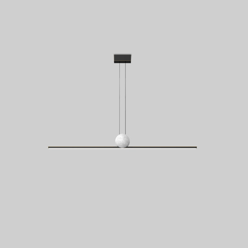 Diff Marble Linear Pendant Light-DF2329