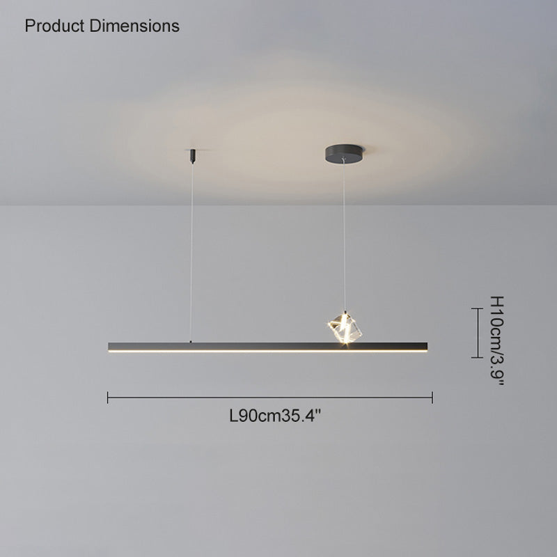 Diff Linear Pendant Light-DF2027