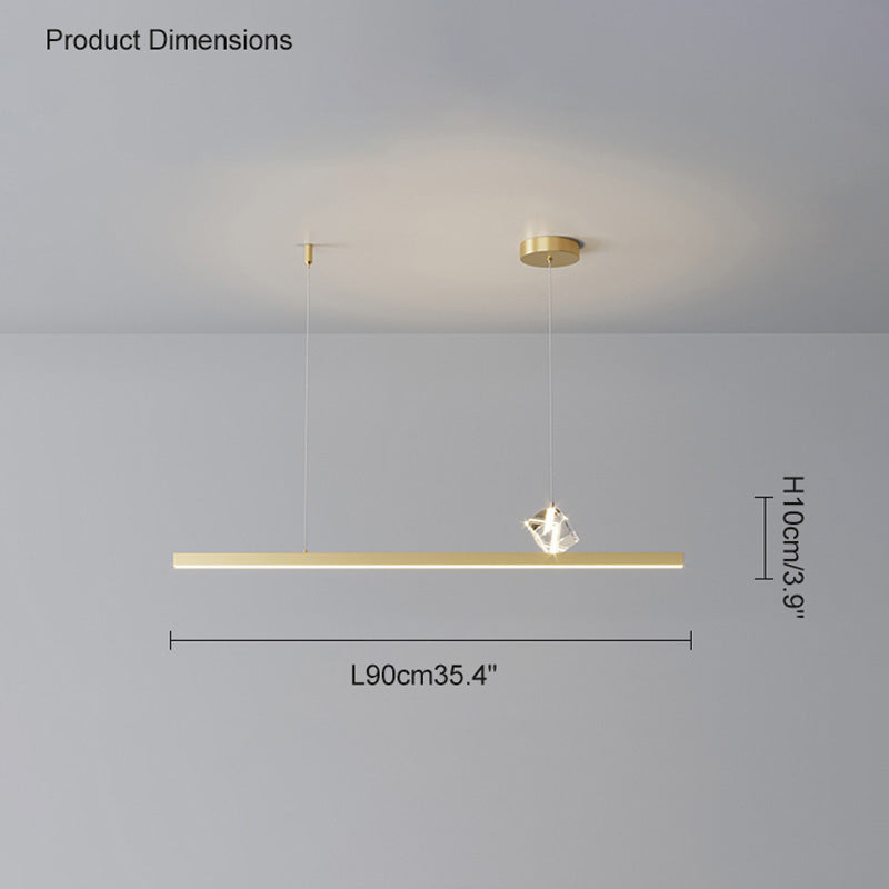 Diff Linear Pendant Light-DF2027