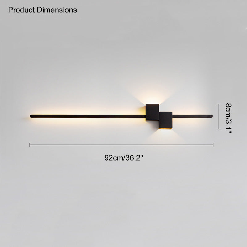 Diff Linear Up Down Wall Sconce-DF6004