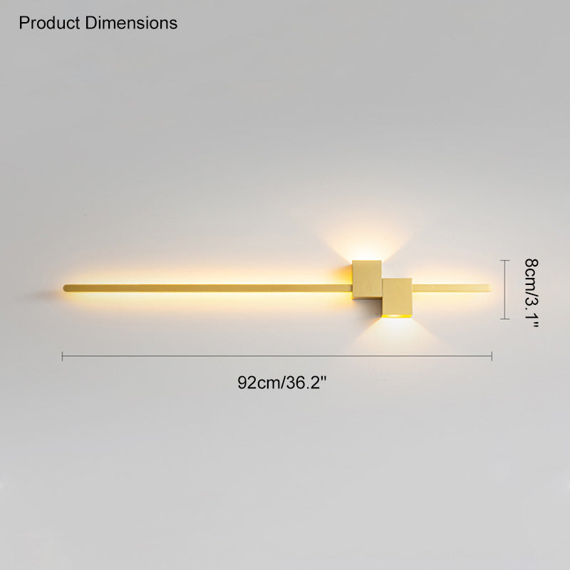 Diff Linear Up Down Wall Sconce-DF6004