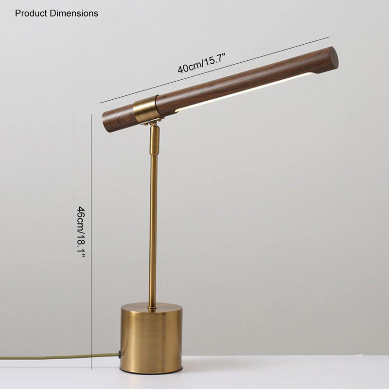 Diff Elegant Walnut Computer/Study/Reading Lamp-DF8010