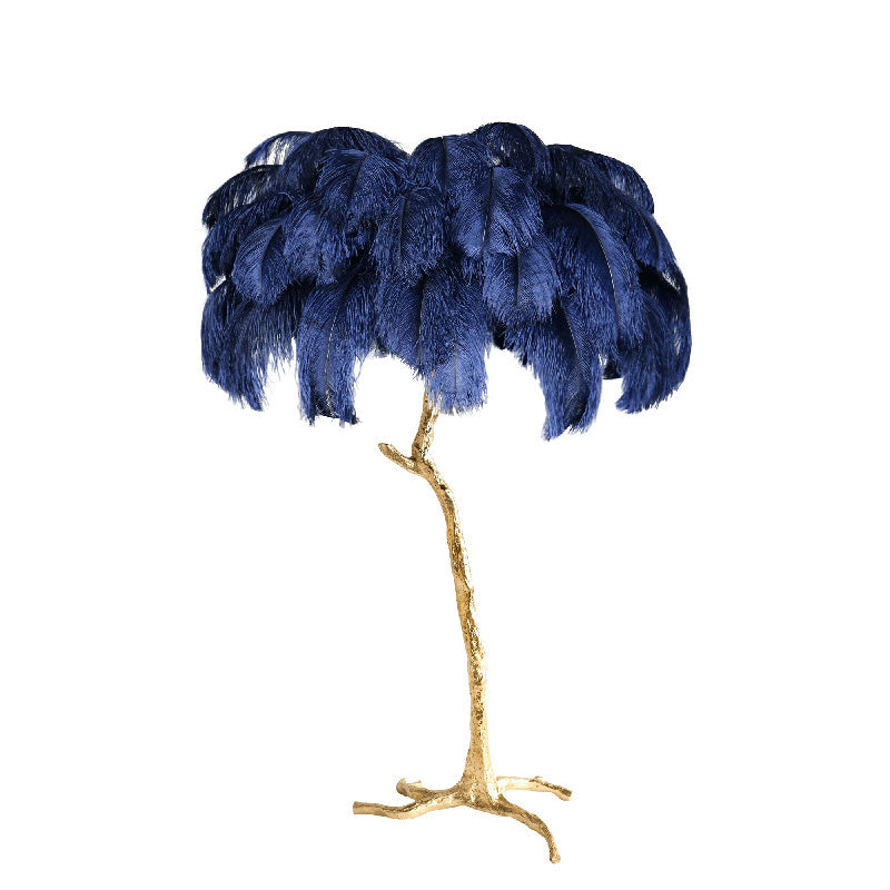 Diff Feather Palm Tree Floor Lamp-DF7000