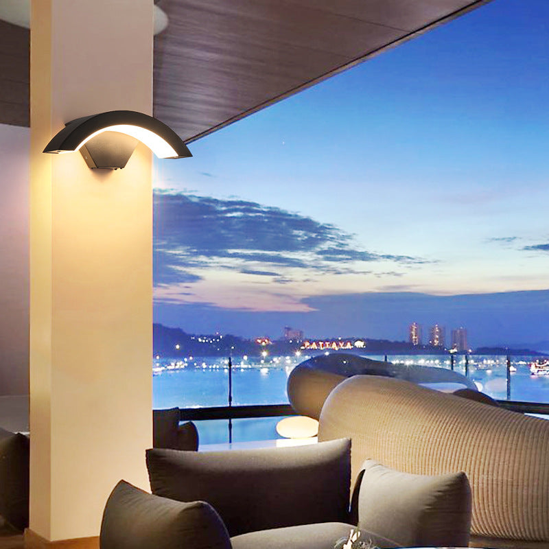Diff Arc Outdoor Light Wall-DF9002