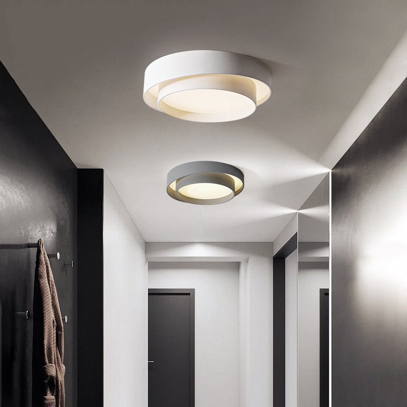 Diff Asymmetrical Round Flush Mount Ceiling Light-DF1022