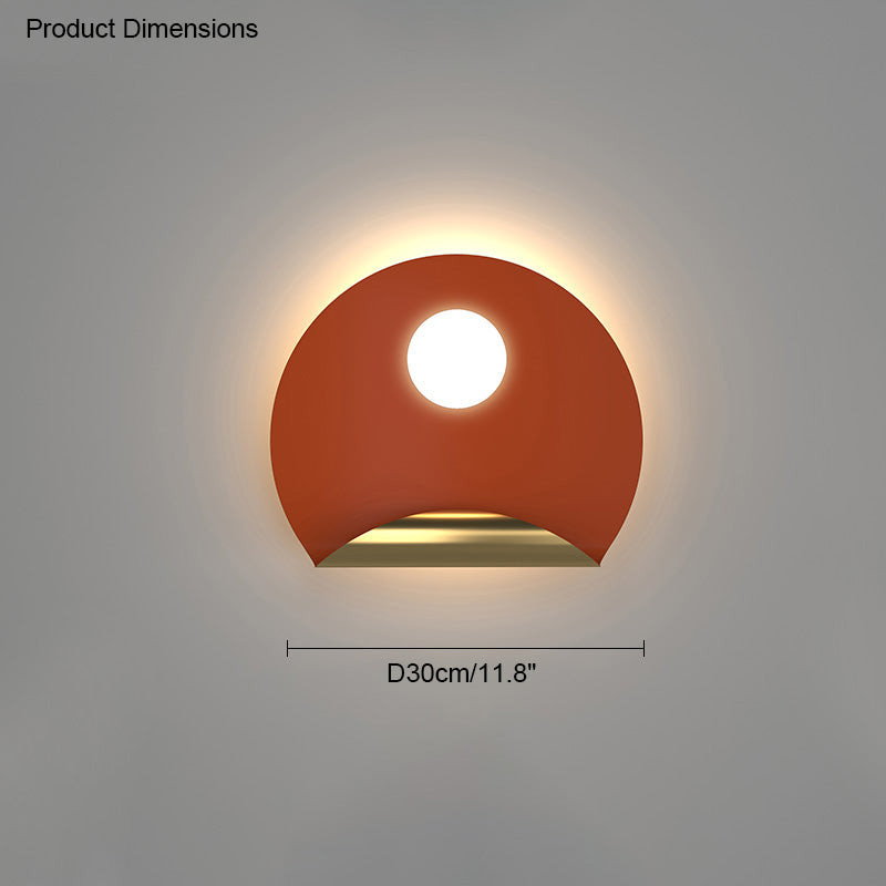 Diff Colorful Sculptural Accent Wall Sconce-DF6057