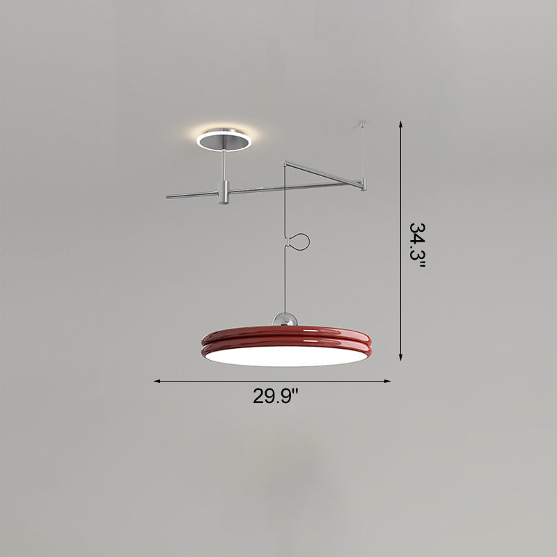 Diff Disc Offset Pendant Light-DF2251
