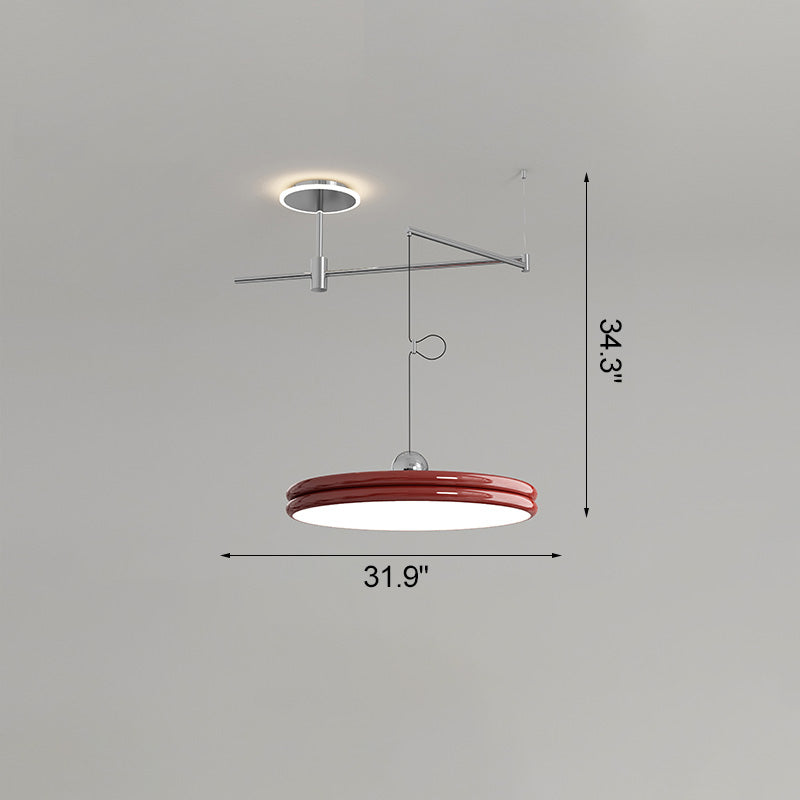 Diff Disc Offset Pendant Light-DF2251